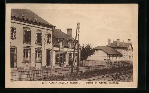 AK Coudrecieux, Postes et Groupe d`Ecoles