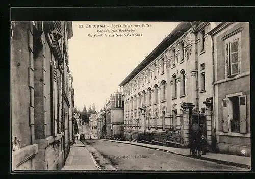 AK Le Mans, Lycée de Jeunes Filles, Rue Berthelot