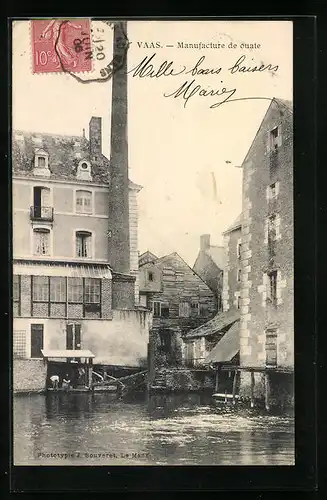 AK Vaas, Manufacture de ouate