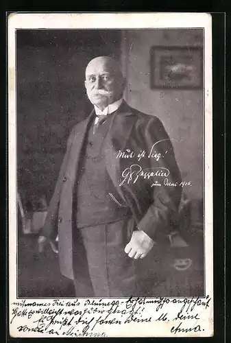 AK Portrait des Grafen Ferdinand von Zeppelin