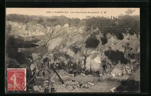 AK Carolles, Les Carrières de granit