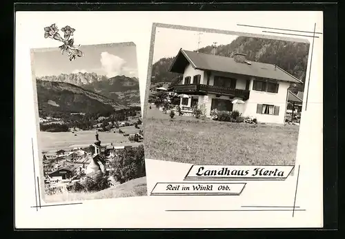 AK Reit im Winkl /Obb., Pension Landhaus Herta