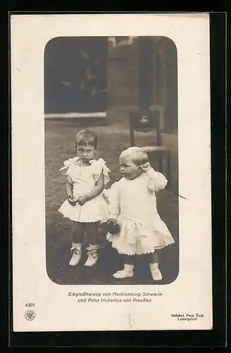 AK Erbgrossherzog von Mecklenburg-Schwerin und Prinz Hubertus von Preussen