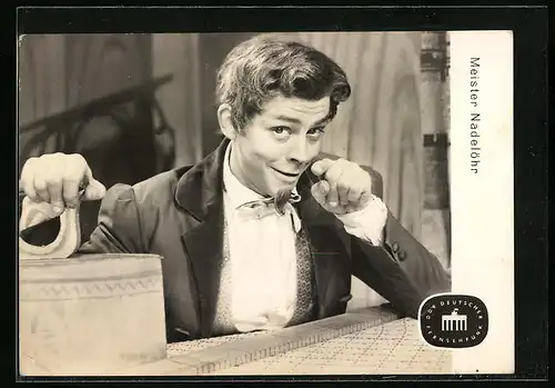 AK Schauspieler Meister Nadelöhr mit Ziegenbart