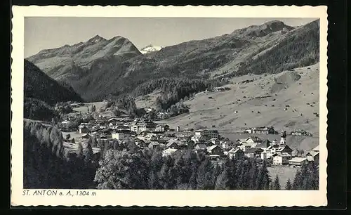 AK St. Anton a. A., Teilansicht