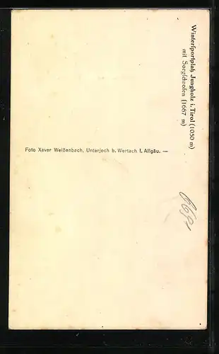 AK Jungholz, Totalansicht mit Kirche