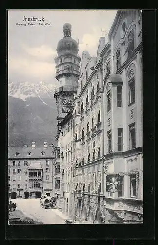 AK Innsbruck, Herzog Friedrichstrasse