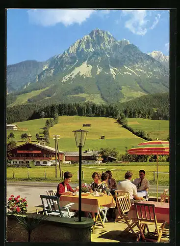 AK Ellmau, Ellmauer-Hof mit Terrasse