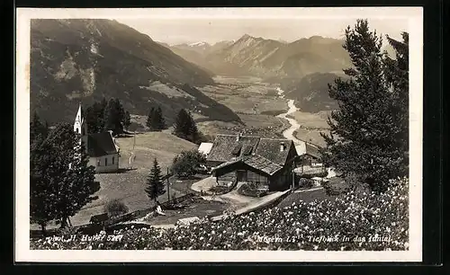 AK Mösern, Tiefblick in das Inntal