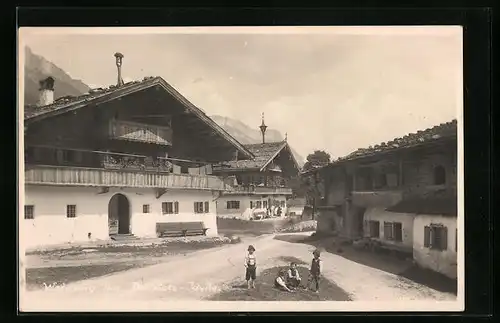 AK Waidring, Idyll am Dorfplatz