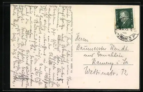 AK Alt-Frankfurt, Römer mit Gerechtigkeitsbrunnen