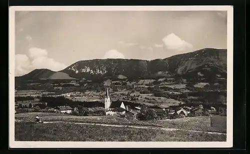 AK Törwang am Samerberg, Teilansicht mit Kirche