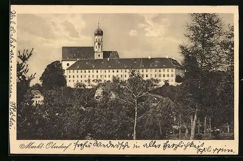 AK Markt-Oberdorf, Ortspartie