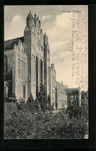 AK Chorin, Ansicht des Klosters