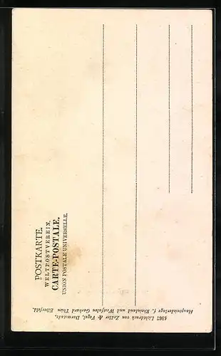 AK Osnabrück, Gasthaus Walhalla mit Strassenpartie