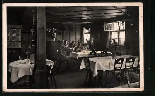 AK Meersburg a. B., Gasthaus und Weinstube zum Löwen