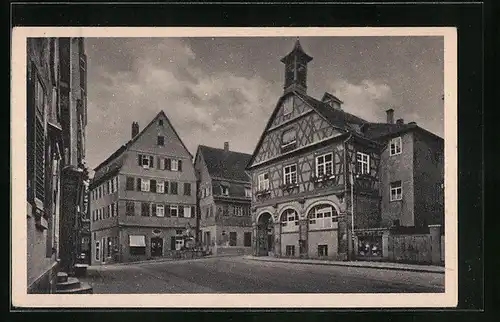 AK Waiblingen, Marktplatz