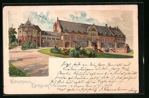 Künstler-AK Goslar, Kaiserhaus