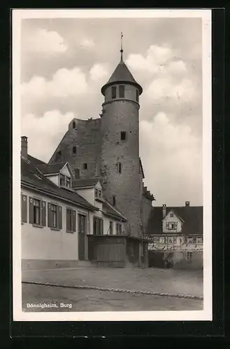 AK Bönnigheim, Blick auf die Burg