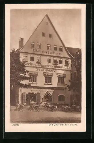 AK Jena, Weinstuben Paul Göhre am Markt