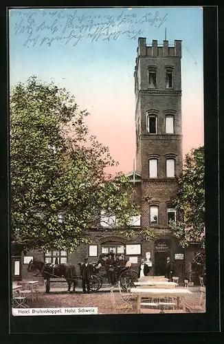 AK Bruhnskoppel /Holst., Hotel Bruhnskoppel