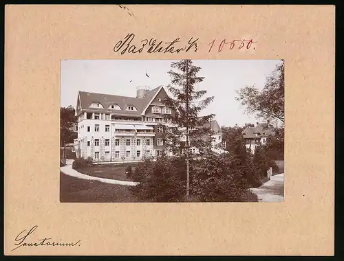 Fotografie Brück & Sohn Meissen, Ansicht Bad Elster, Sanatorium