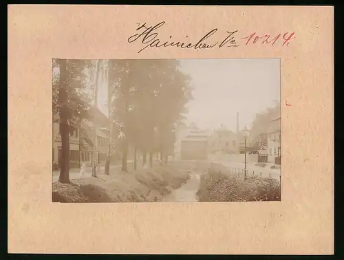 Fotografie Brück & Sohn Meissen, Ansicht Hainichen, an der Hospitalstrasse
