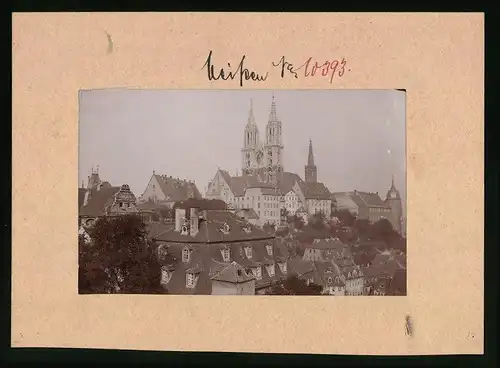 Fotografie Brück & Sohn Meissen, Ansicht Meissen i. Sa., Schlossberg, Dom & Albrechtsburg