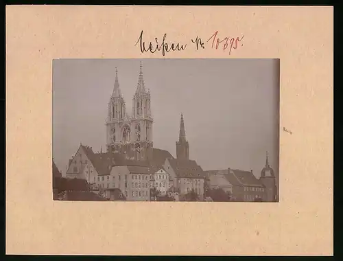 Fotografie Brück & Sohn Meissen, Ansicht Meissen i. Sa., Bischofsschloss, Kurien & Dom