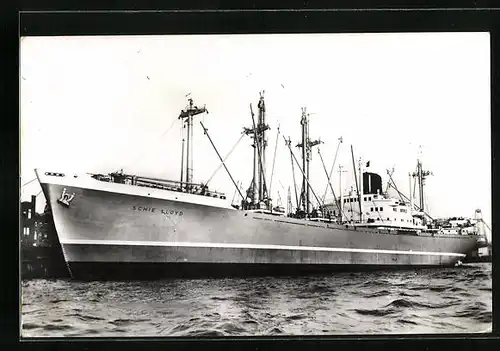 AK Handelsschiff Schie Lloyd des Kon. Rotterdamschen Lloyds
