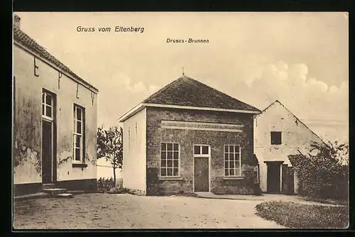 AK Eltenberg, Blick zum Drusus-Brunnen