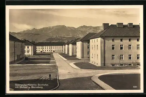 AK Sonthofen, Gebirgsjägerkaserne mit Stuiben