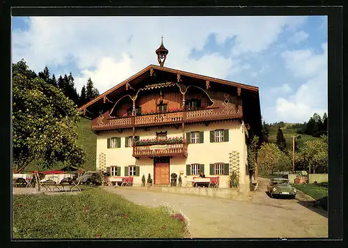 AK Niederndorf i. T., Gasthof Fuchsanger