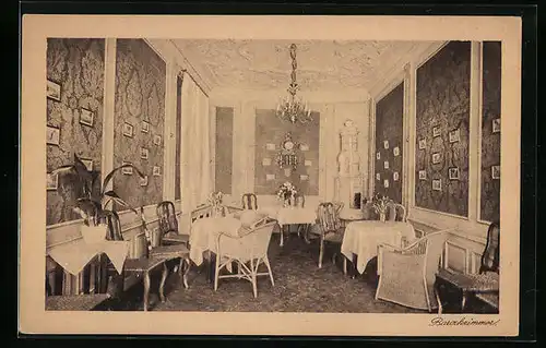 AK Bremen, Alt Bremer Haus Essighaus, Erbaut 1618, Barockzimmer