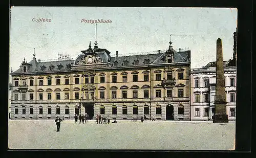 AK Coblenz, Postgebäude