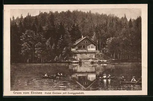 AK Ebnisee, Hotel Ebnisee mit Zweiggeschäft