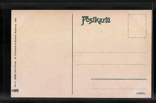 AK Pinneberg, Strassenpartie am Kreishaus