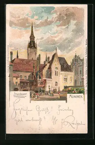 Lithographie München, Standesamt
