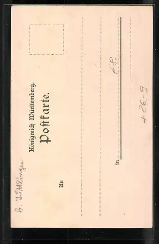 Künstler-AK Karl Mutter: Singen, Burg Hohentwiel