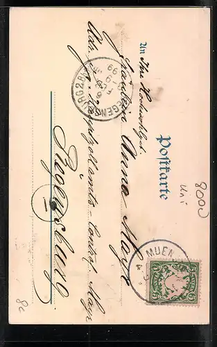 AK München, Denkmal König Ludwig I.