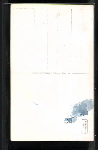 AK Waiblingen, Ortspartie am Wasser