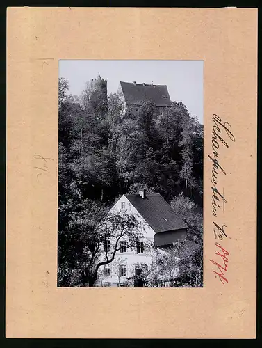Fotografie Brück & Sohn Meissen, Ansicht Scharfenstein, Burg Scharfenstein
