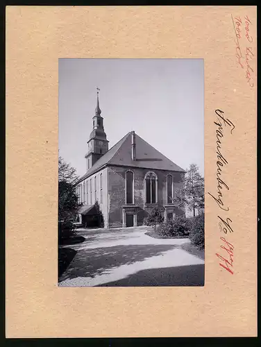 Fotografie Brück & Sohn Meissen, Ansicht Frankenberg, Stadtkirche