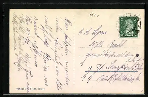 AK Titisee /Schwarzwald, Das Strandbad aus der Vogelschau