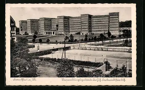 AK Frankfurt-Westend, Verwaltungsgebäude der I. G. Farbenindustrie AG