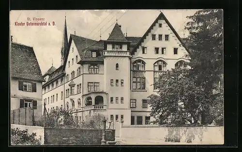 AK Untermarchtal a. D., Kloster Untermarchtal u. Kirche St. Vincenz