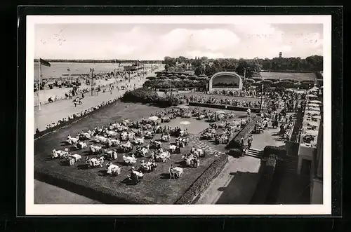 AK Travemünde, Casino-Garten mit Strandpartie