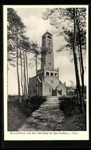 AK Bad Dürkheim, Bismarckturm auf dem Petershof