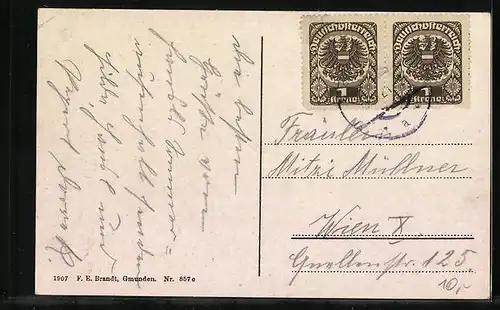 AK Goisern, Gesamtansicht mit dem Krippenstein