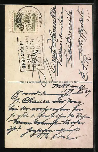 AK Bad Ischl, Ort und Umgebung aus der Vogelschau